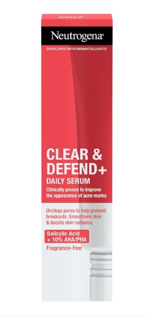 Neutrogena Clear & Defend+ Daily Serum seerumi 30 ml