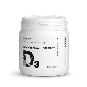 Ainoa Kasviperäinen D3 20µg 100 kaps