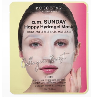 KOCOSTAR a.m. SUNDAY Hydrogel Collagen Mask 1 kpl
