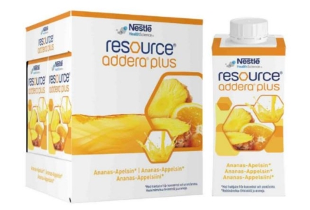 Resource Addera Plus ananas-appelsiini 4x200 ml