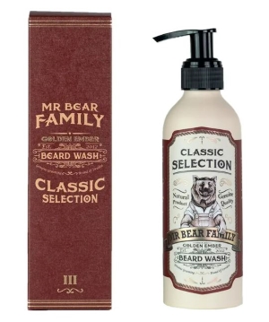 Mr Bear Family Golden Ember Beard Wash 200ml