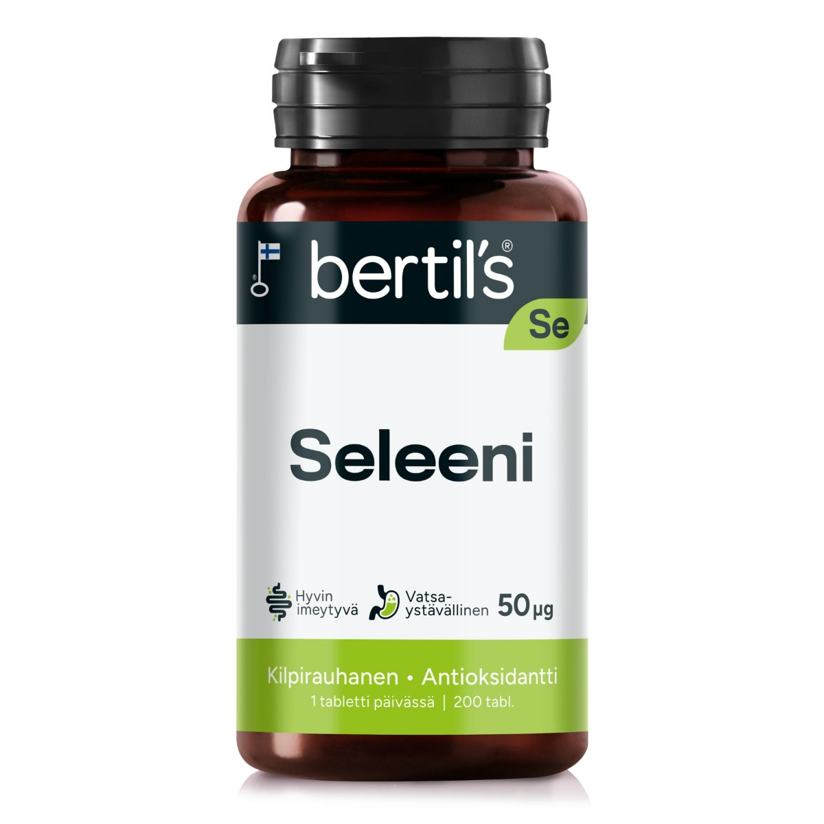 Bertil's Kelasin Seleeni, 200 tabl.