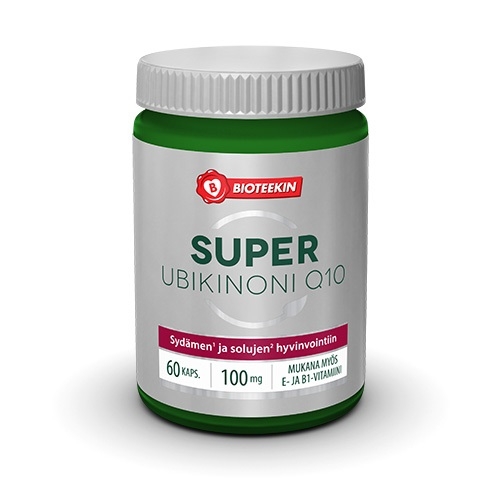 Bioteekin Super Ubikinoni Q10, 60 kaps.