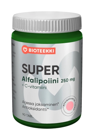 Bioteekin Super Alfalipoiini+C-vitamiini 90 tabl.