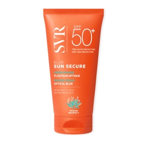 SVR SUN SECURE BLUR SPF50+ ihoa tasoittava voide kasvoille 50 ml