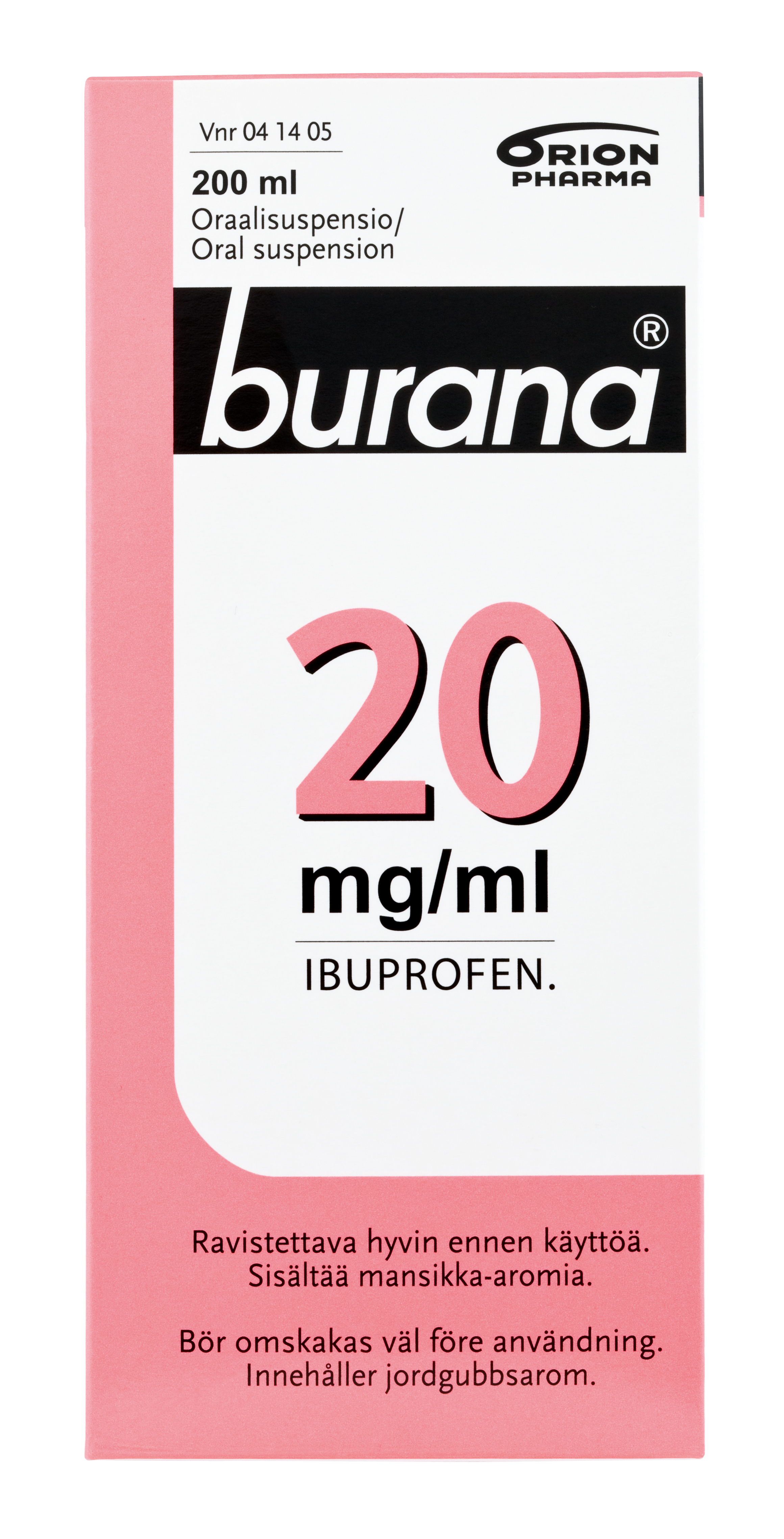 BURANA 20 mg/ml 200 ml oraalisusp