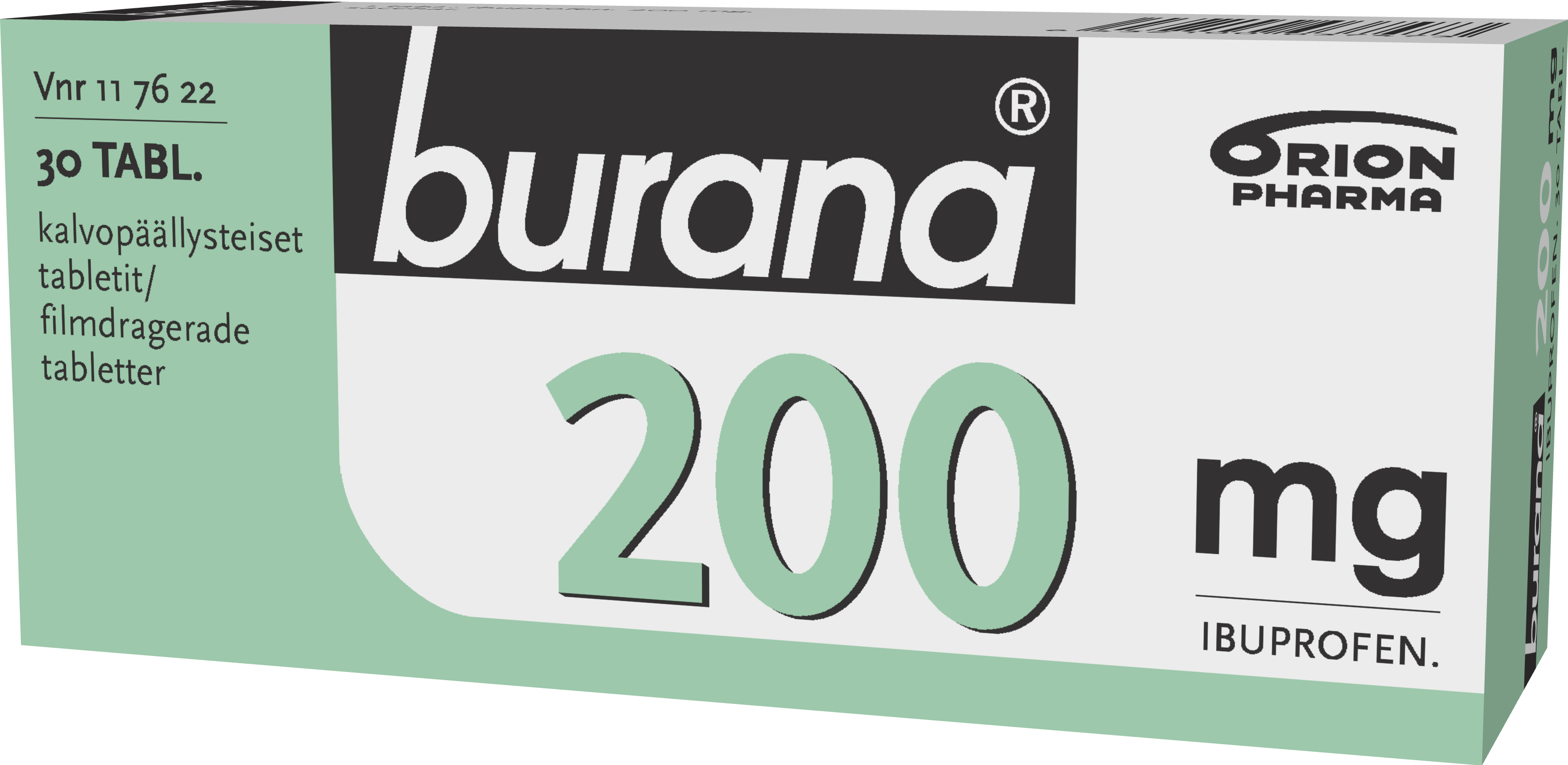 BURANA 200 mg 30  tablettia