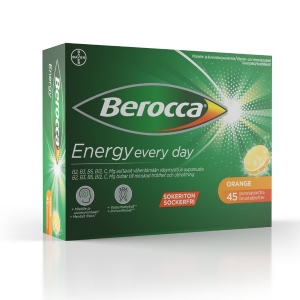 Berocca Energy Orange poretabletti 45 kpl