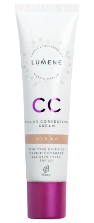Lumene CC Color Correcting Cream SPF20 Foundation Medium 30 ml