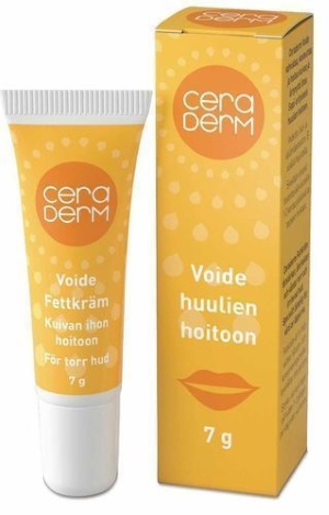 Ceraderm voide huulien hoitoon 7 g