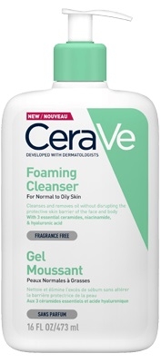Cerave Foaming Cleanser vaahtoava puhdistustuote, 236 ml