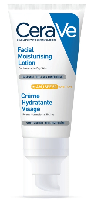 CeraVe Facial Moisturising Lotion SPF 50, 52ml
