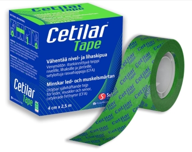 Cetilar kiputeippi 4cm x 2,5m 1 kpl