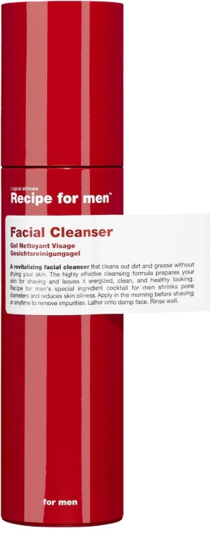 Recipe for men Facial Cleanser 100 ml