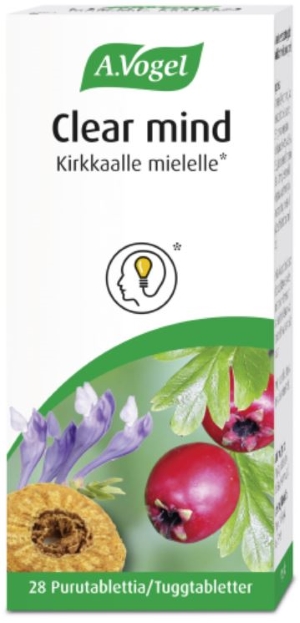 A.Vogel Clear Mind purutabletti 28 kpl