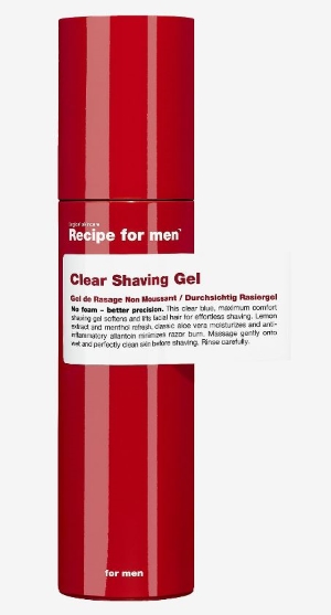Recipe for men Clear Shaving Gel 100 ml