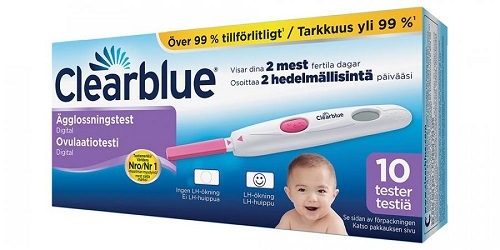 Clearblue Digitaalinen ovulaatiotesti, 10 kpl