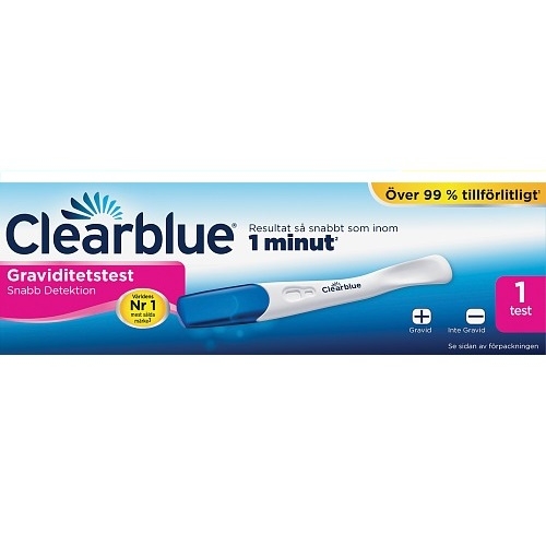 Clearblue Raskaustesti visuaalinen, 1 kpl