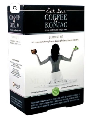 Eat Less Coffee & Konjac 180 kaps.
