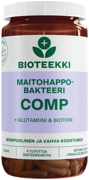 Bioteekki Maitohappobakteeri Comp 20 kaps.
