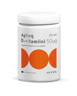 Apteq D-vitamiini 50 mg 200 tabl