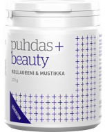 Puhdas+ Beauty Kollageeni & Mustikka, sokeriton, 270 g