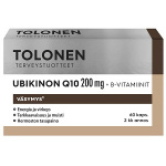 Tri Tolonen Ubikinon Q10 200 mg + B-vitamiinit, 60 kaps.