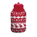 Medrull Hot Water Bottle kuumavesipullo neulepäällysteellä Poro 1,7L
