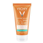 Vichy Capital Soleil Dry touch aurinkosuojaemulsio kasvoille rasv. ja sekaiho SPF50 50ml 