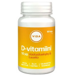 Vida D-vitamiini 50µg 100 kaps