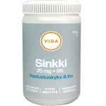Vida Sinkki + B6 25mg 120 tabl