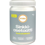 Vida Sinkkiasetaatti imeskeltävä sitruuna-inkivääri 63 tabl