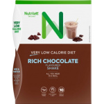 Nutrilett 10x35g VLCD Rich Chocolate Shake painonhallintaan tarkoitettu ruokavalionkorvike