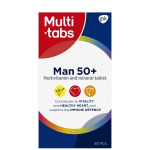 Multi-tabs Man 50+ Monivitamiini 60 tablettia