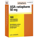 ASA-RATIOPHARM 50 mg 100 fol enterotabl