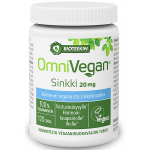 Bioteekin OmniVegan Sinkki 20 mg, 120 tabl.