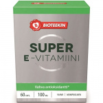 Bioteekin Super E-vitamiini, 60 kaps.