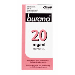 BURANA 20 mg/ml 100 ml oraalisusp