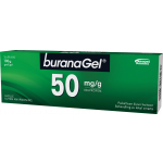 BURANAGEL 50 mg/g 100 g geeli