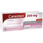 CANESTEN 200 mg 3 fol emätinpuikko, tabl