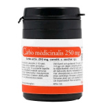 CARBO MEDICINALIS 250 mg 50 kpl tabl