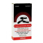 CARBO MEDICINALIS 200 mg 30 fol kaps, kova