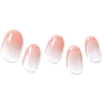Dashing Diva Glaze Semi Cured Gel Premium Art Nail Strips Coral Blossom