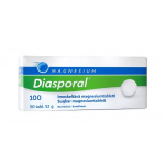 Diasporal Magnesium 100 Imeskeltävä magnesiumtabletti, 50 tabl.