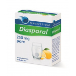 Diasporal Magnesium 250 mg pore, 20 poretabl.