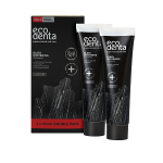 Ecodenta Extra Black Whitening  Charcoal Double Pack 2x100ml