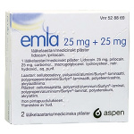 EMLA 25/25 mg 2x1 kpl lääkelaastari yksittäispakattu