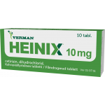 HEINIX 10 mg 10  tablettia, kalvopääll