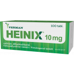 HEINIX 10 mg 100  tablettia, kalvopääll
