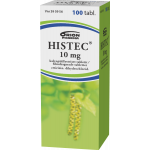 HISTEC 10 mg 100 tablettia, kalvopääll